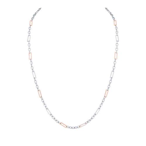 Plain hot sale platinum necklace