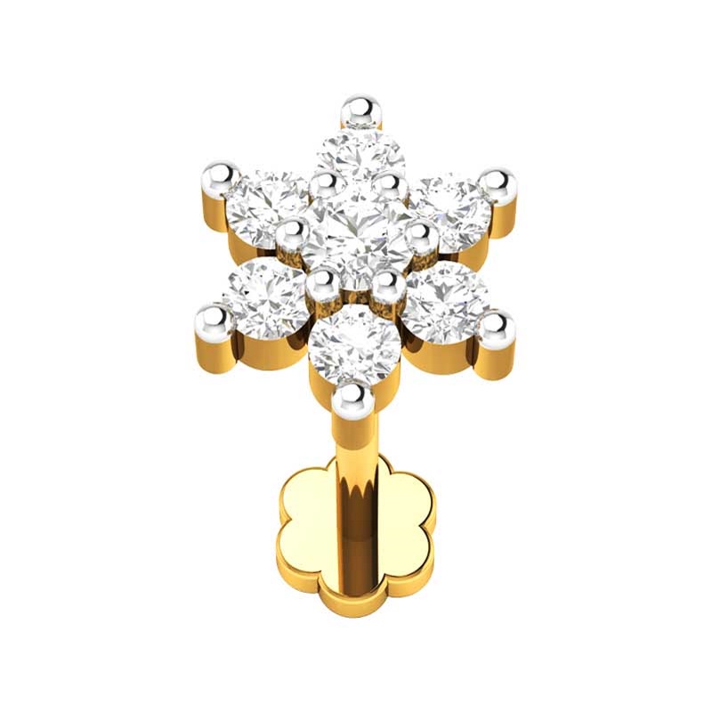 Ladies diamond nosepin